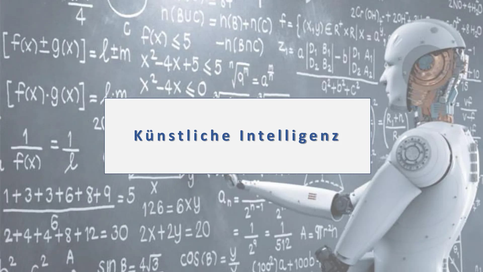 1. Definition
Teilgebiet der Informatik, dass sich mit der technischen Nachbildung menschlicher Intelligenz
befasst.
■
■
■
■
■
■
2. Vergleic