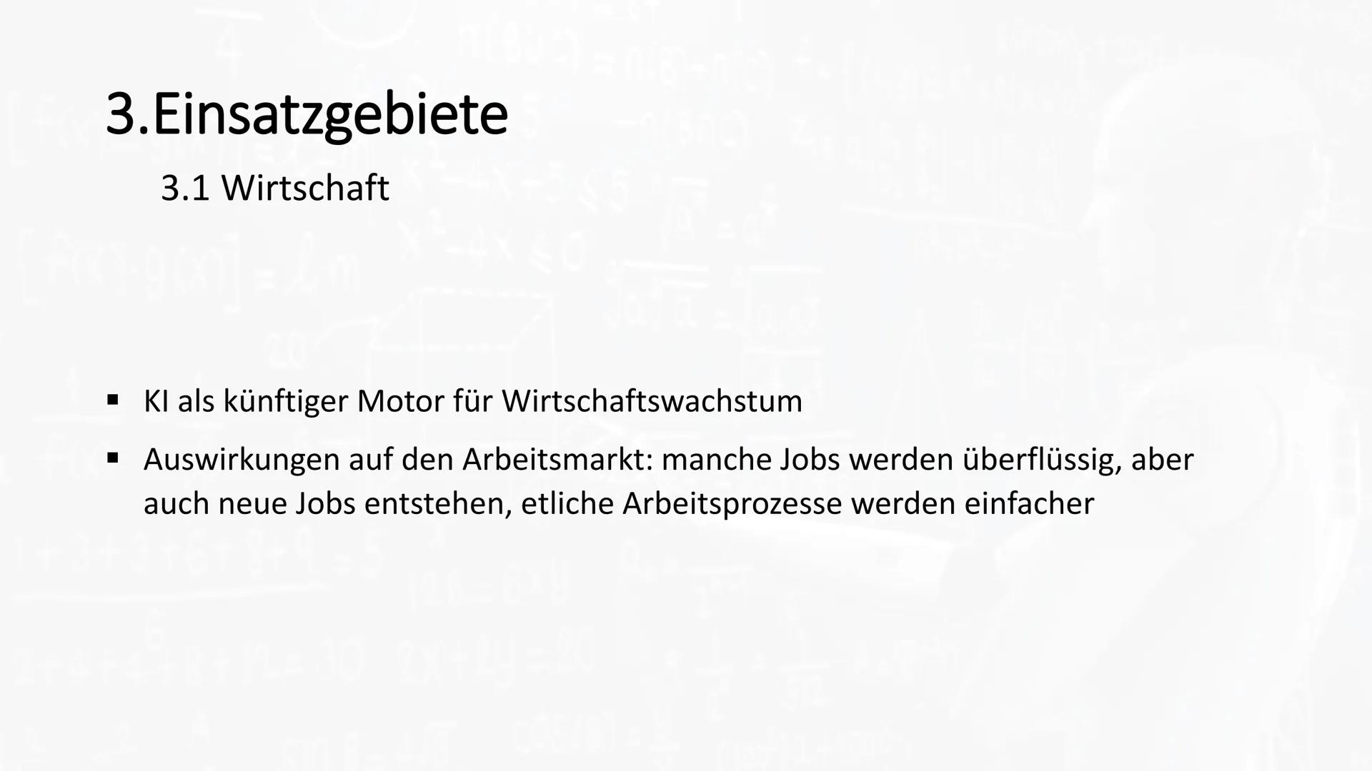 1. Definition
Teilgebiet der Informatik, dass sich mit der technischen Nachbildung menschlicher Intelligenz
befasst.
■
■
■
■
■
■
2. Vergleic