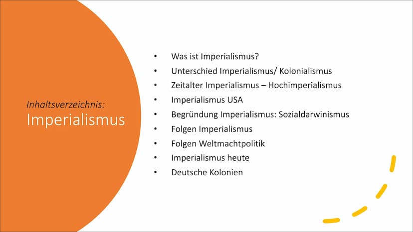 Imperialismus und
1. Weltkrieg Inhaltsverzeichnis
Imperialismus
1. Weltkrieg
Quellen Inhaltsverzeichnis:
Imperialismus
●
●
●
Was ist Imperia