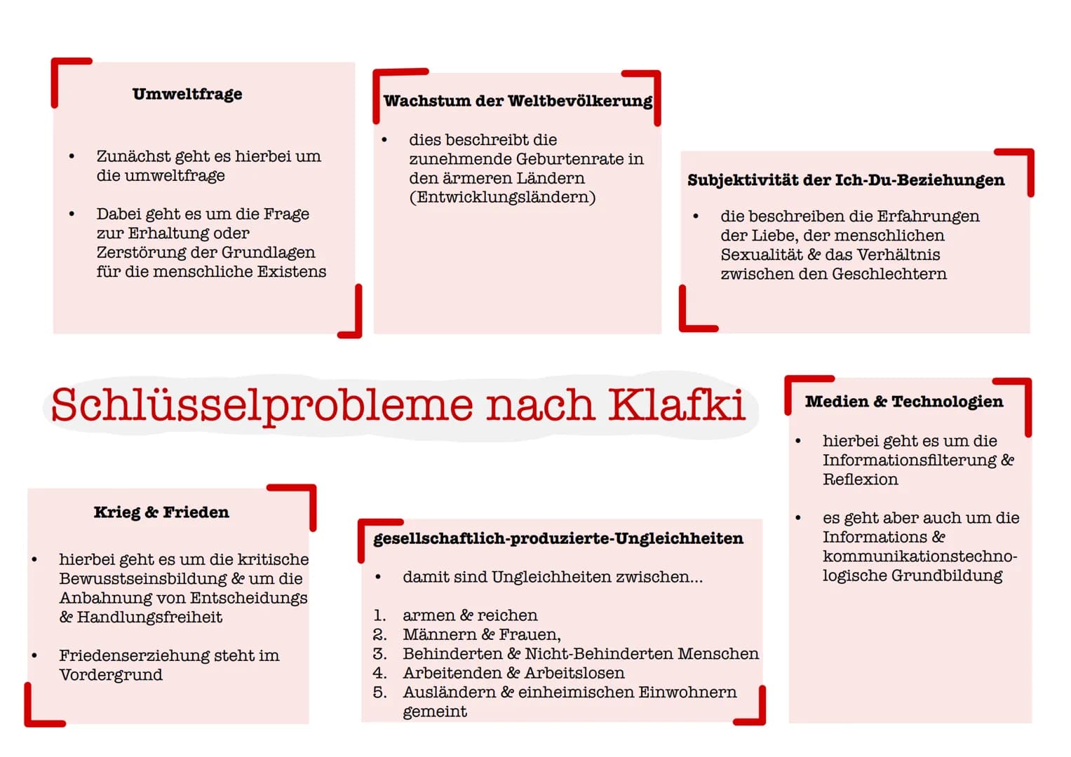 Bildung nach Wolfgang Klafki ୮
Die Theorie von Klafki ist eine kritisch-konstruktive Vorgehensweise und beschäftigt
sich mit dem Bildungsbeg
