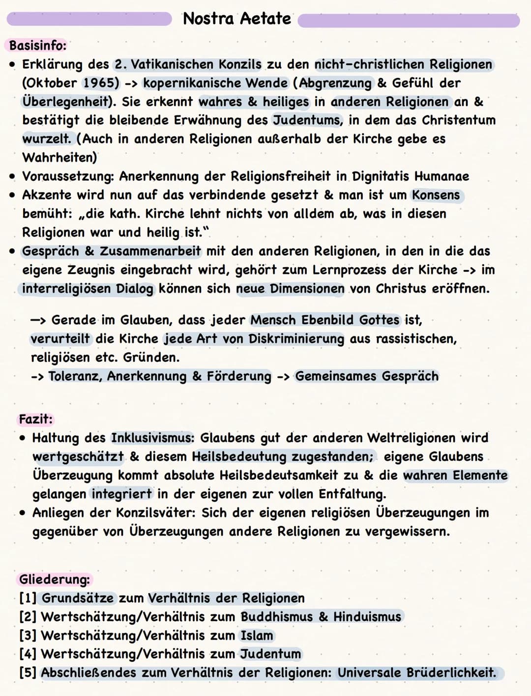 Transzendenz: (lat. transcendence hinüberschreiten, überschreiten)
• Bezeichnet den Bereich jenseits der natürlichen menschlichen Welt (des
