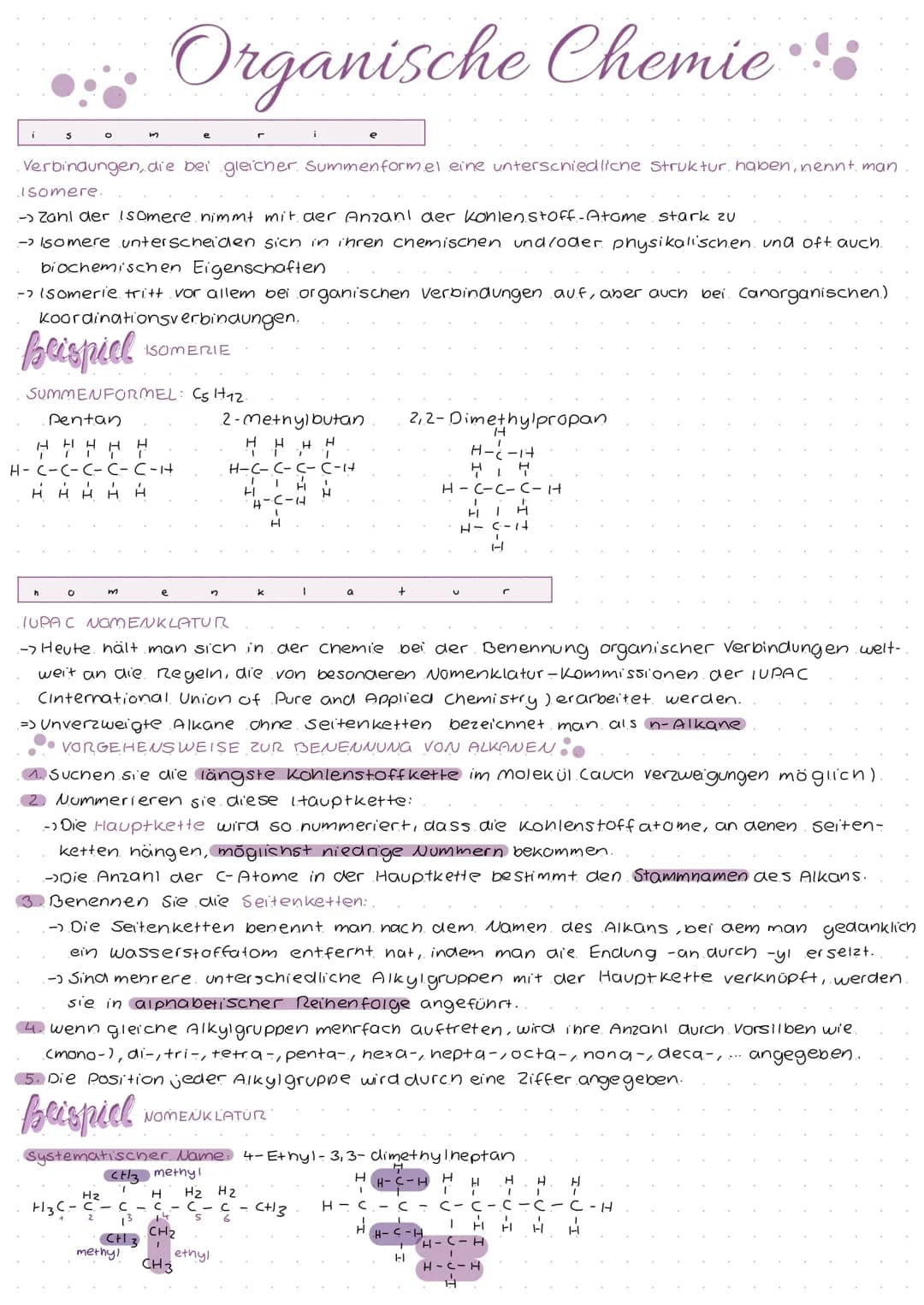 • Organische Chemie :
d
+ i
DEFINITION ORGANISCHE CHEMIE
→→lange Zeit unterscheidung zwischen anorganischen (unbelebten) und organischen
cbe