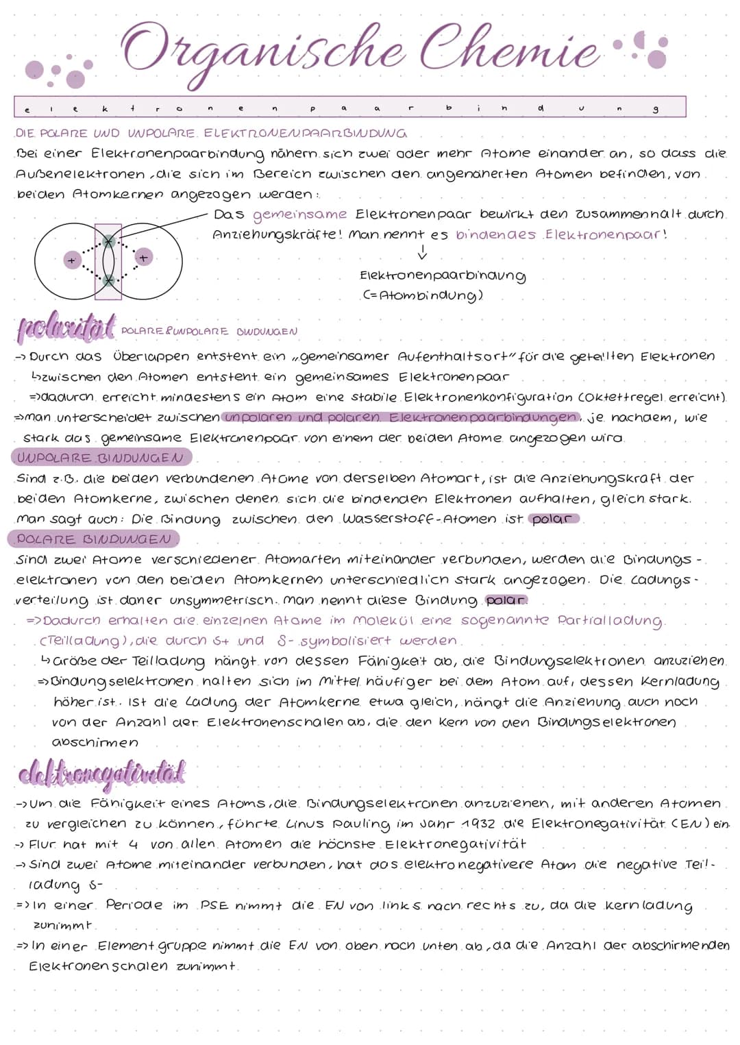 • Organische Chemie :
d
+ i
DEFINITION ORGANISCHE CHEMIE
→→lange Zeit unterscheidung zwischen anorganischen (unbelebten) und organischen
cbe