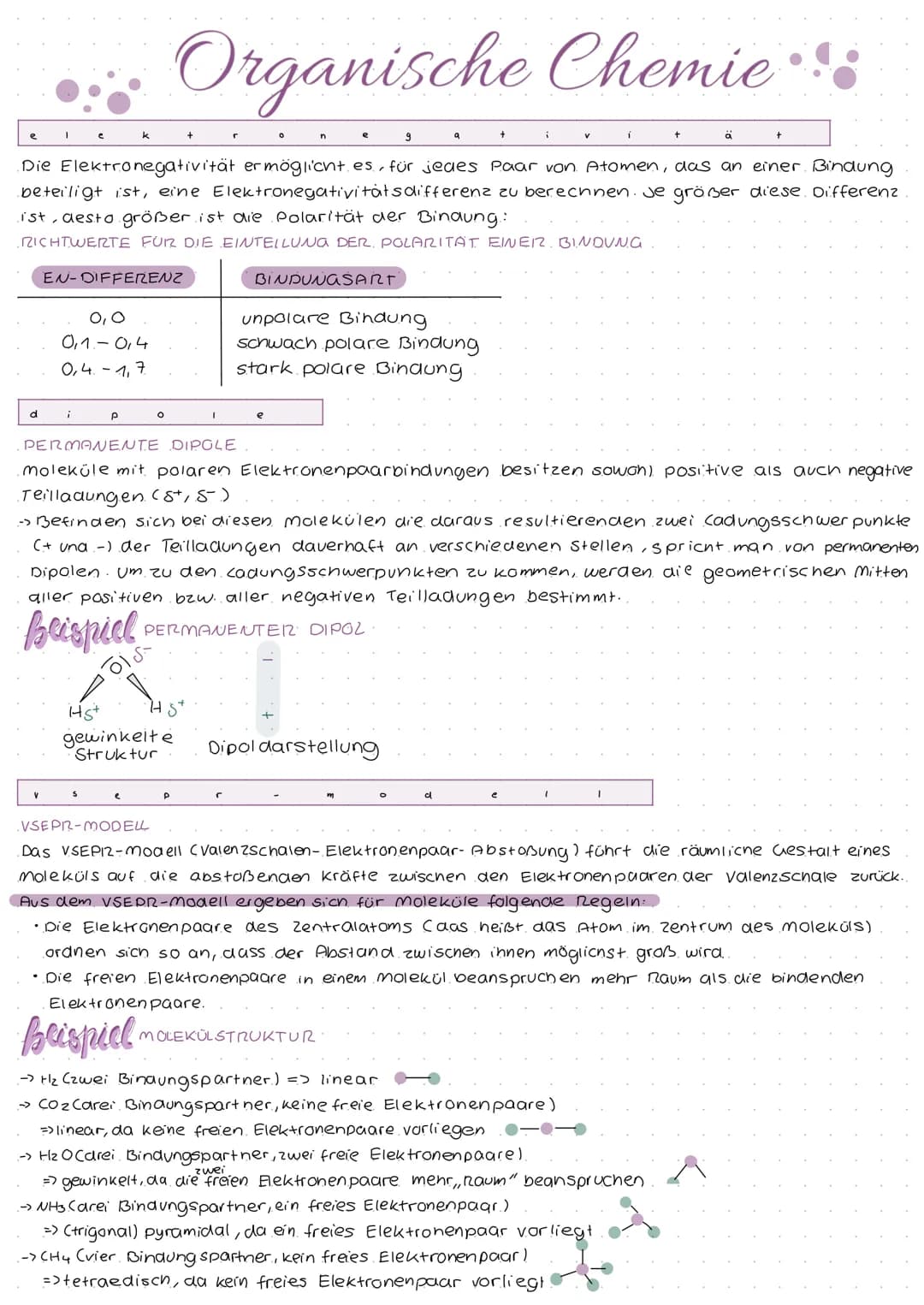 • Organische Chemie :
d
+ i
DEFINITION ORGANISCHE CHEMIE
→→lange Zeit unterscheidung zwischen anorganischen (unbelebten) und organischen
cbe