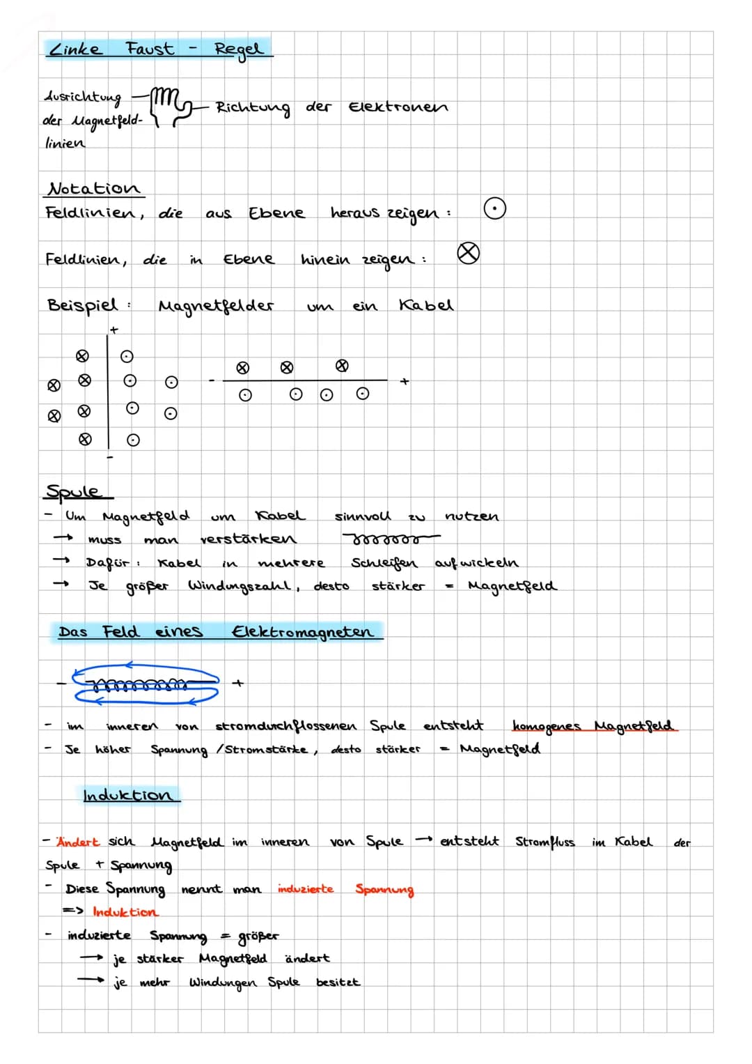 Physik KA
E-Lehre
Wichtige physikalische Größen
Größe
Stromstärke
Spannung
Widerstand 12
in
Zadung
Negative Ladung (Elektronen).
- Positive 
