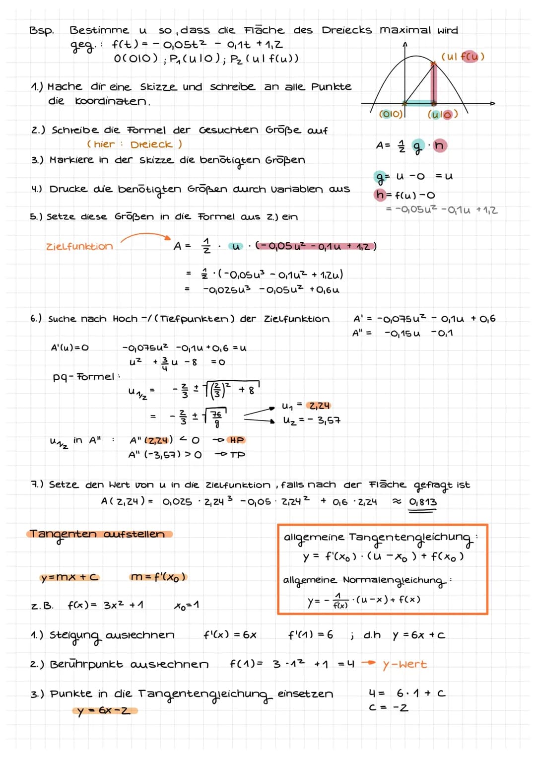 analysis
Ableitung und Ableitungsfunktion
Differenzenquotient an der Stelle a für h→0 gegen einen Grenzwert strebt, so ist f
an der Stelle a