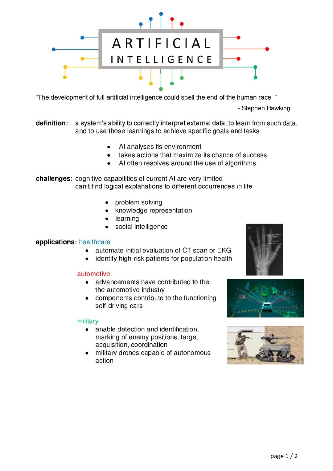 Exploring Artificial Intelligence: Chances and Risks for Kids