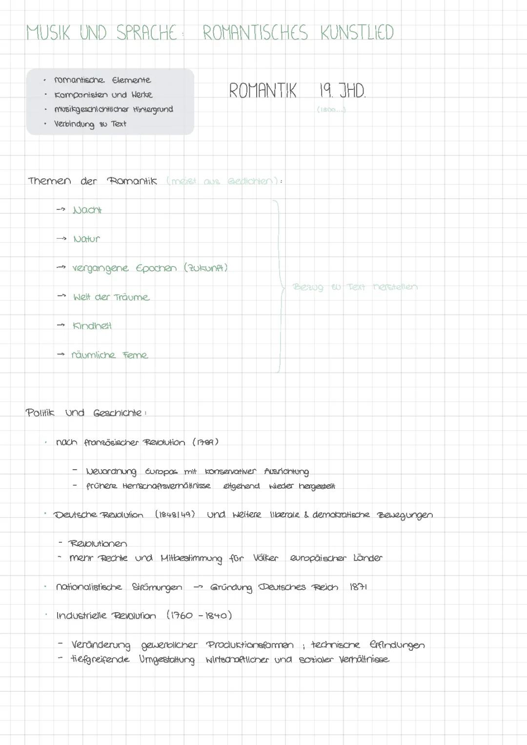 Musik und Sprache: Romantisches Kunstlied