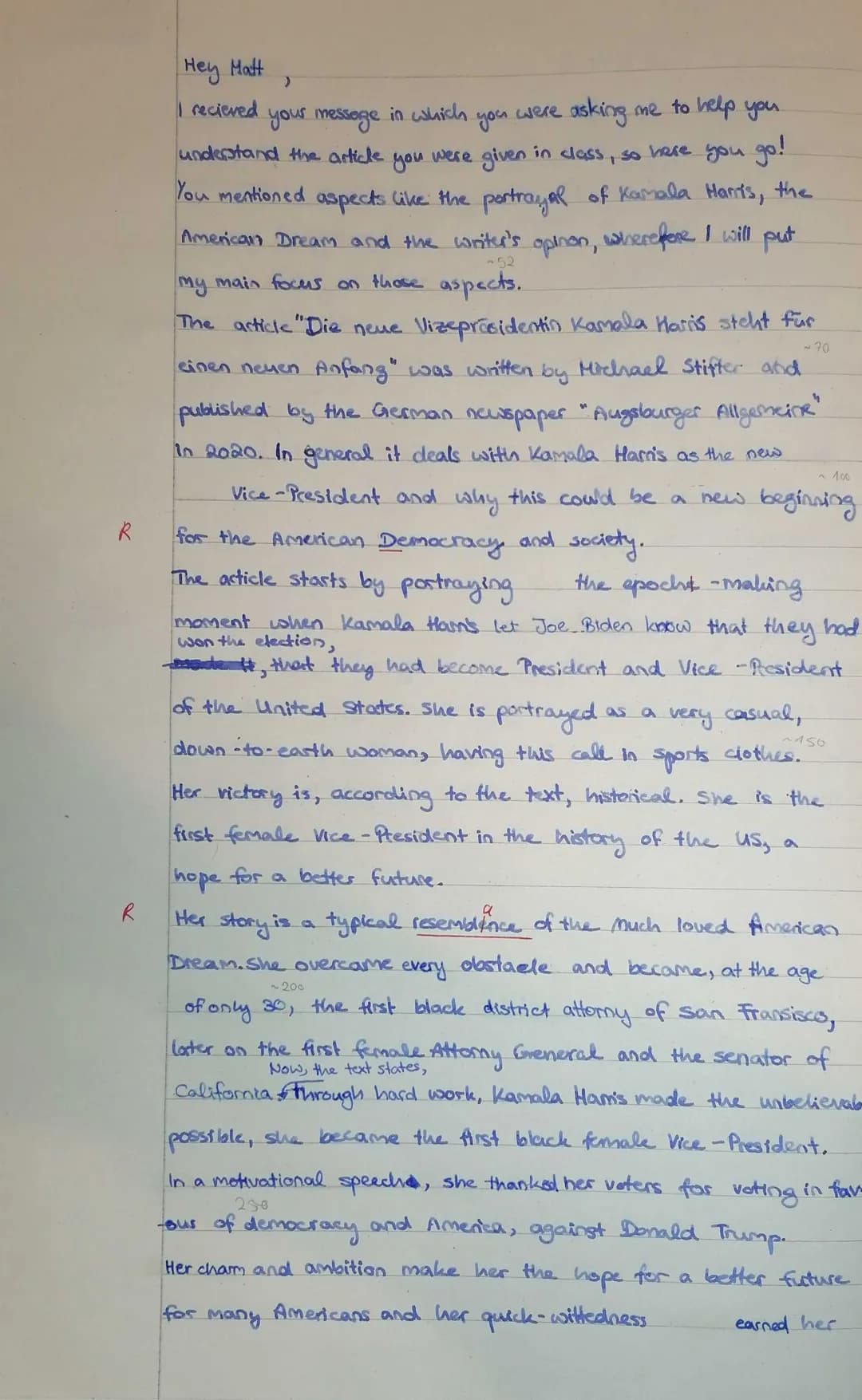 Eng 12 LF / Tra
5
10
Mediation German -> English
down to
earth
Topic: Immigration to the USA / The American Dream
Text: Die neue Vizepräside