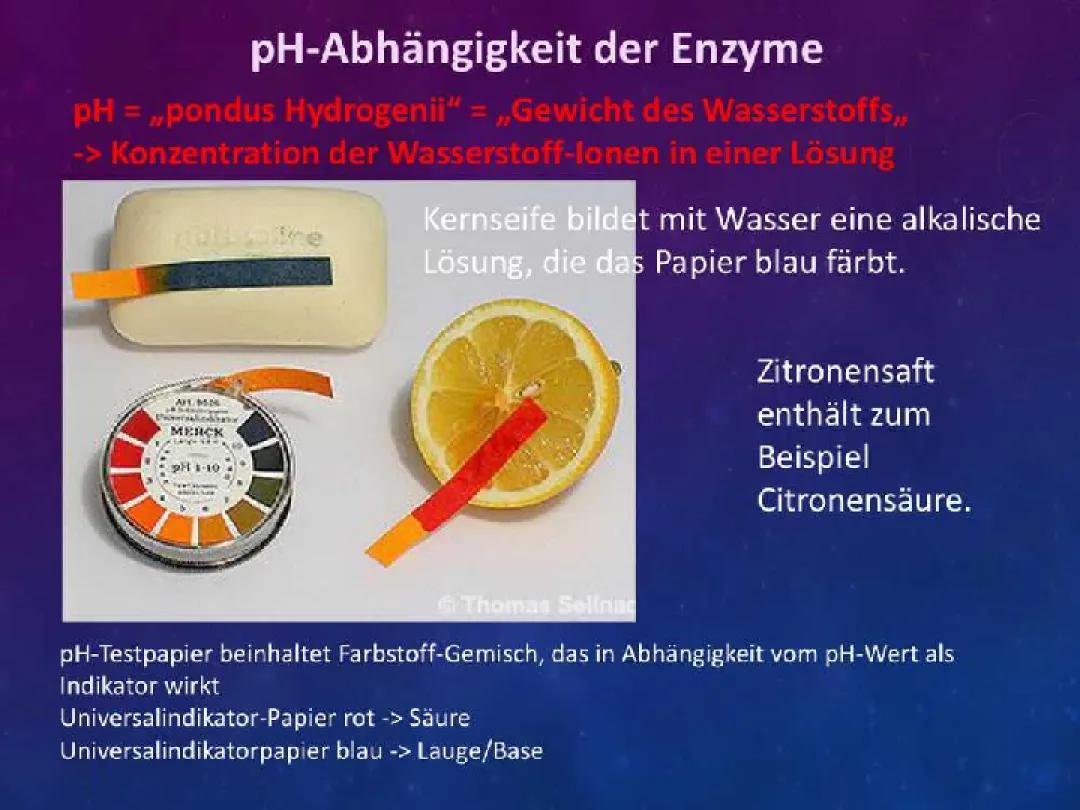 Enzymaktivität und pH-Wert: Experimente und Beispiele