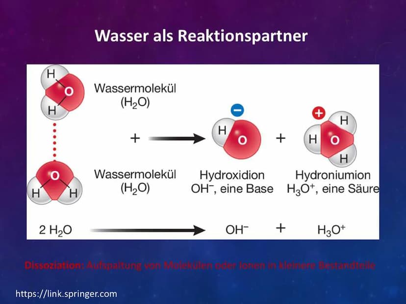 
<p>Der pH-Wert, auch bekannt als ,,pondus Hydrogenii" oder ,,Gewicht des Wasserstoffs", ist die Konzentration der Wasserstoff-Ionen in eine