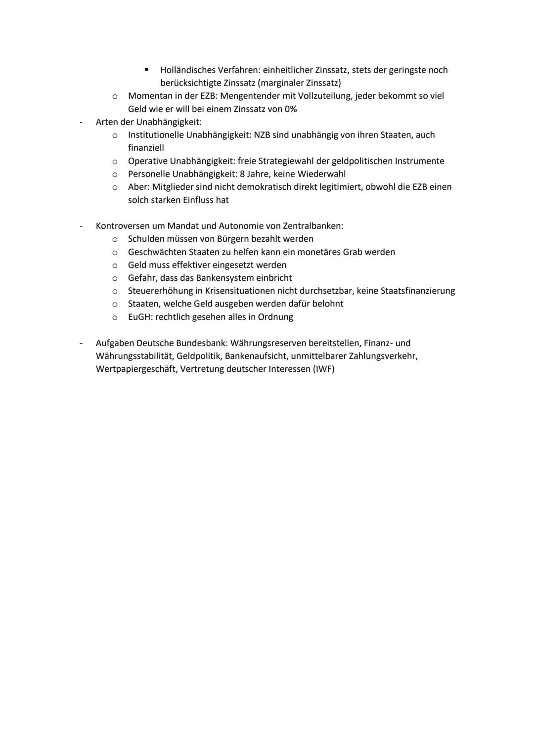 Funktion und Bedeutung der europäischen Gemeinschaftswährung
Vorteile einer gemeinsamen Währung im europäischen Binnenmarkt: keine
Wechselku