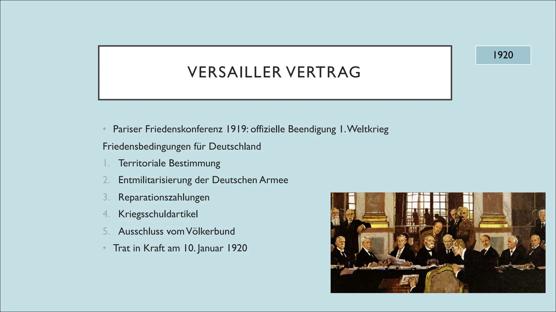 WEIMARER REPUBLIK INHALTSVERZEICHNIS
[. Gründung der Weimarer Republik
2. Novemberrevolution
3. Spartakusaufstand
4. Weimarer Verfassung
5. 