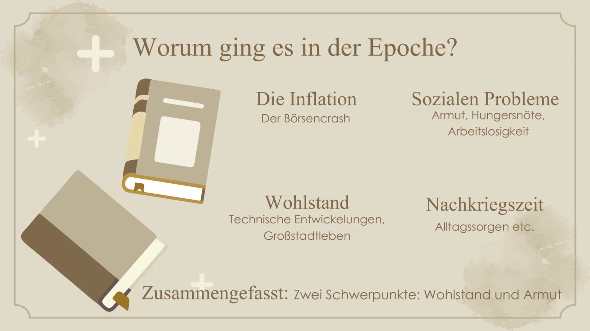 +
+
Neue
Sachlichkeit
Helin
10D Gliederung
01. Historischer Kontext
02.
Worum ging es in der
Neuen Sachlichkeit?
03. Protagonisten
04.
Darst