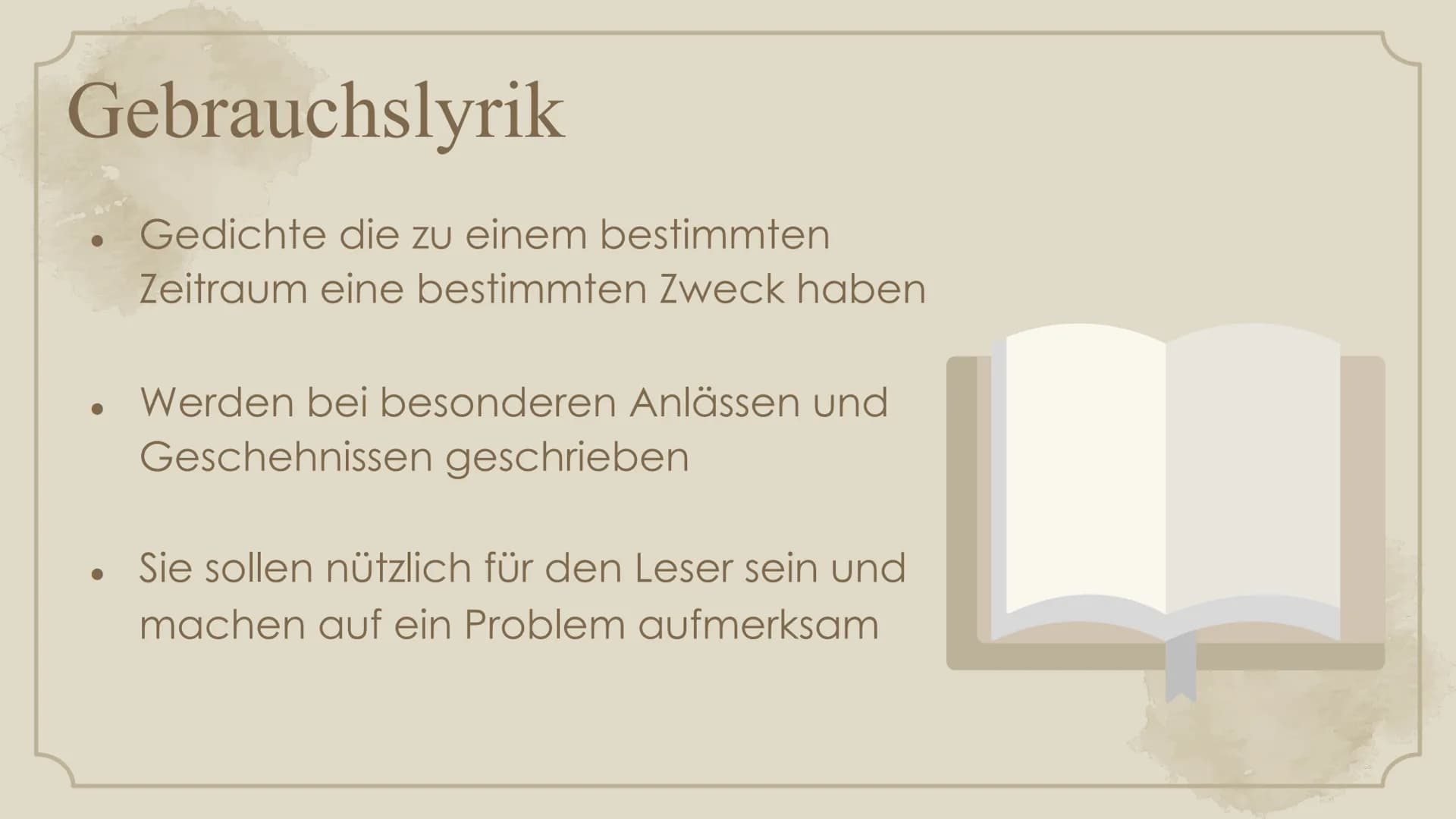 +
+
Neue
Sachlichkeit
Helin
10D Gliederung
01. Historischer Kontext
02.
Worum ging es in der
Neuen Sachlichkeit?
03. Protagonisten
04.
Darst