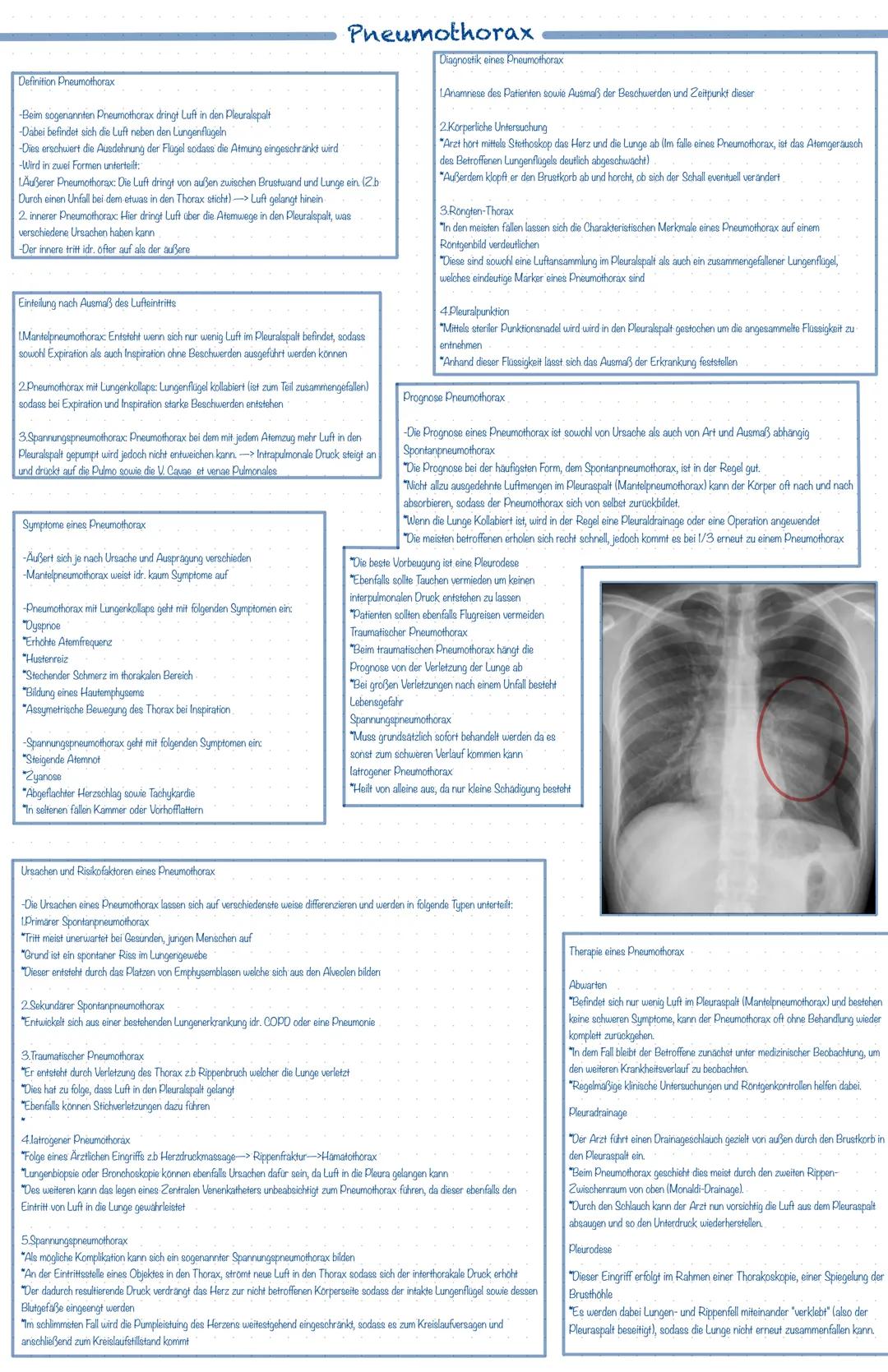 Hauptursache einer Pneumonie
-Als Lungenentzündung oder auch Pneumonie gennant bezeichnet man eine Entzündung der Alveolen sowie des umgeben