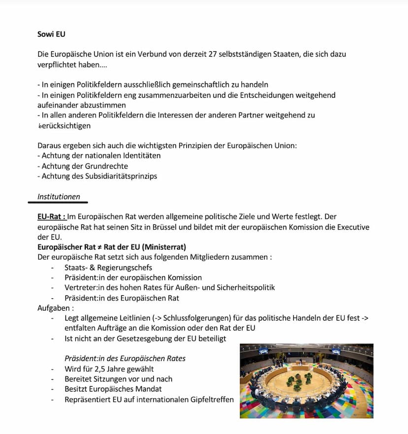 M21 Die Organe der EU im Überblick
Organe und Institutionen
Organe erfüllen die Aufgaben des Staatswesens und verfügen über eine aktive und 