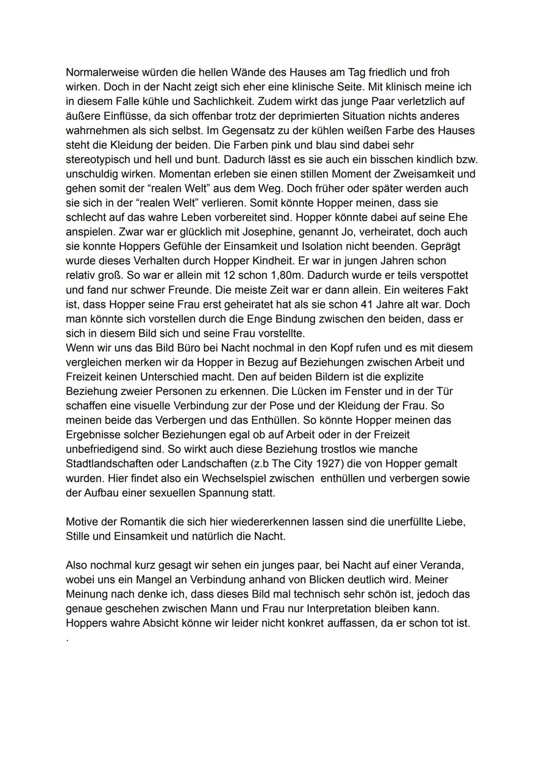 Ich stelle heute dieses Gemälde von Edward Hopper vor.
Das Gemälde wurde von den amerikanischen Künstler Edward Hopper gemalt. Zu
Edward Hop