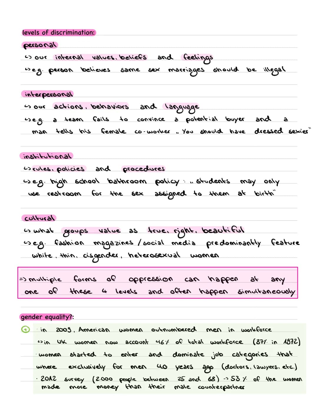 definitions sex and gender:
Sex
refers to biological differences
<label
a person
assigned by a
medical factors (genitals, hormones, chromoso