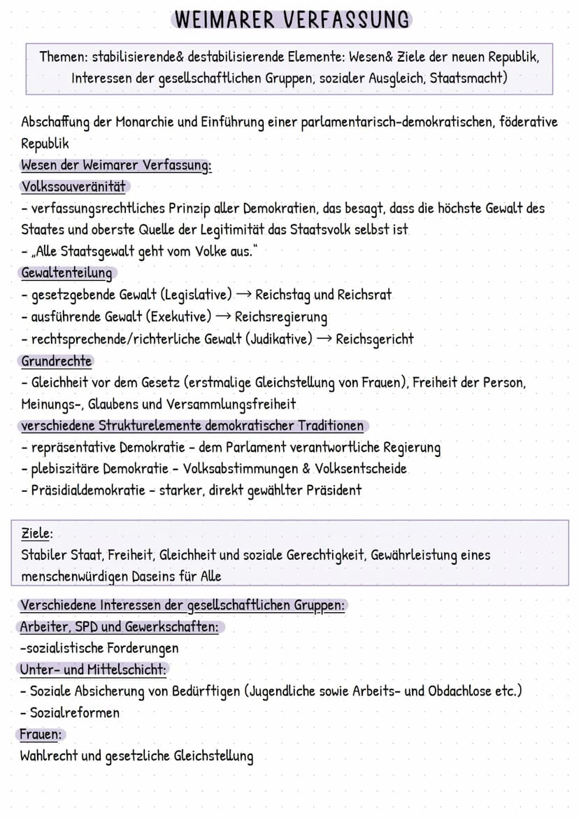 Weimarer Republik
Wahlmodul 5: Die Weimarer Republik und ihre Bürger
Epoche:
Kategorien:
Perspektive:
national
Neuzeit
●
RAHMENTHEMA 3
GESCH