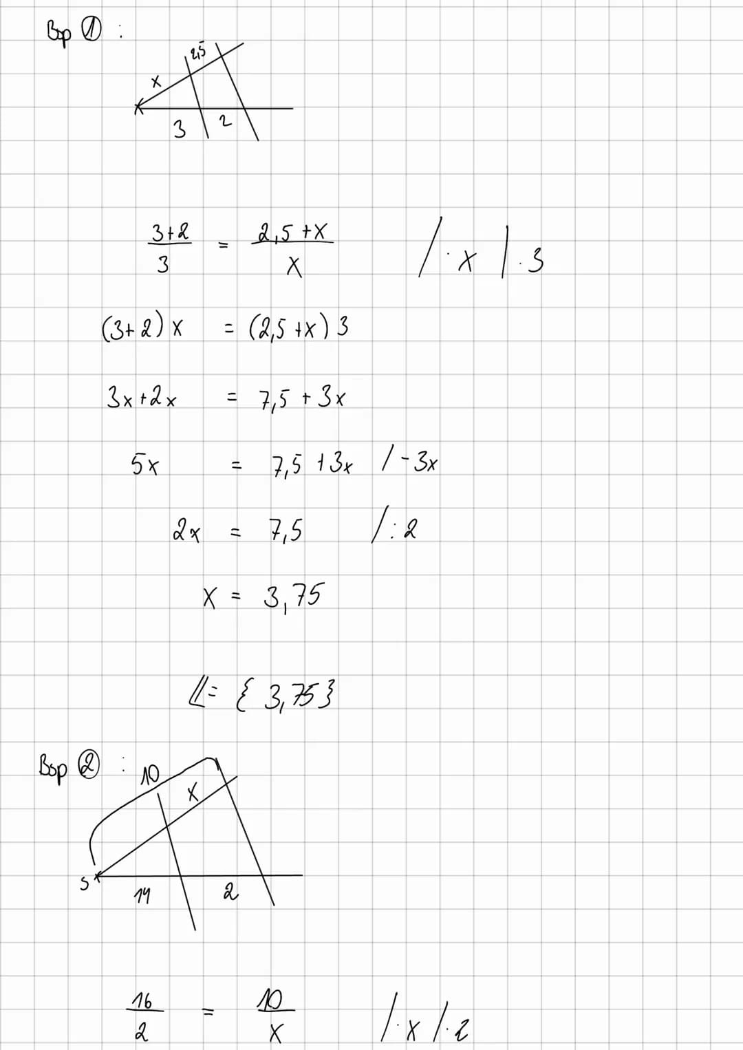 1. Strahlenstütze
1. Strahlensatz
SX
a
с
d
Parallele 1
strah 1
Strahl 2
Parallele 2
P₁ 11 P2
↑
parallel
1. Strahlensatz in
ath
c+d
a+b
G
مـى
