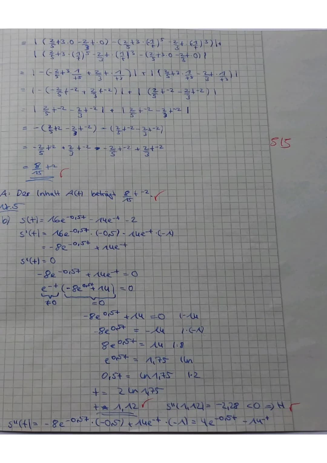 Teil A ohne Hilfsmittel
IGSFACH
3
/30 VP
NP mdl.:
Aufgabe 2
Die Abbildung zeigt den Graphen einer Funktion f.
F ist eine Stammfunktion, f' i