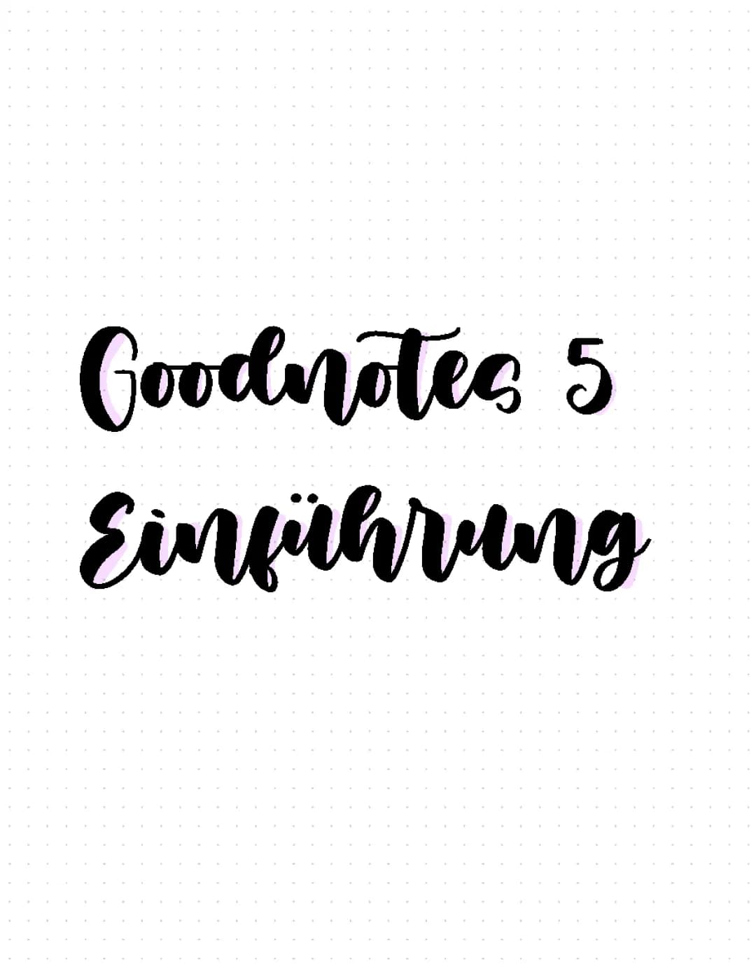 GoodNotes 6 Anleitung: PDF, KI Aktivieren, Ebenen, Aufzählungszeichen und Mehr