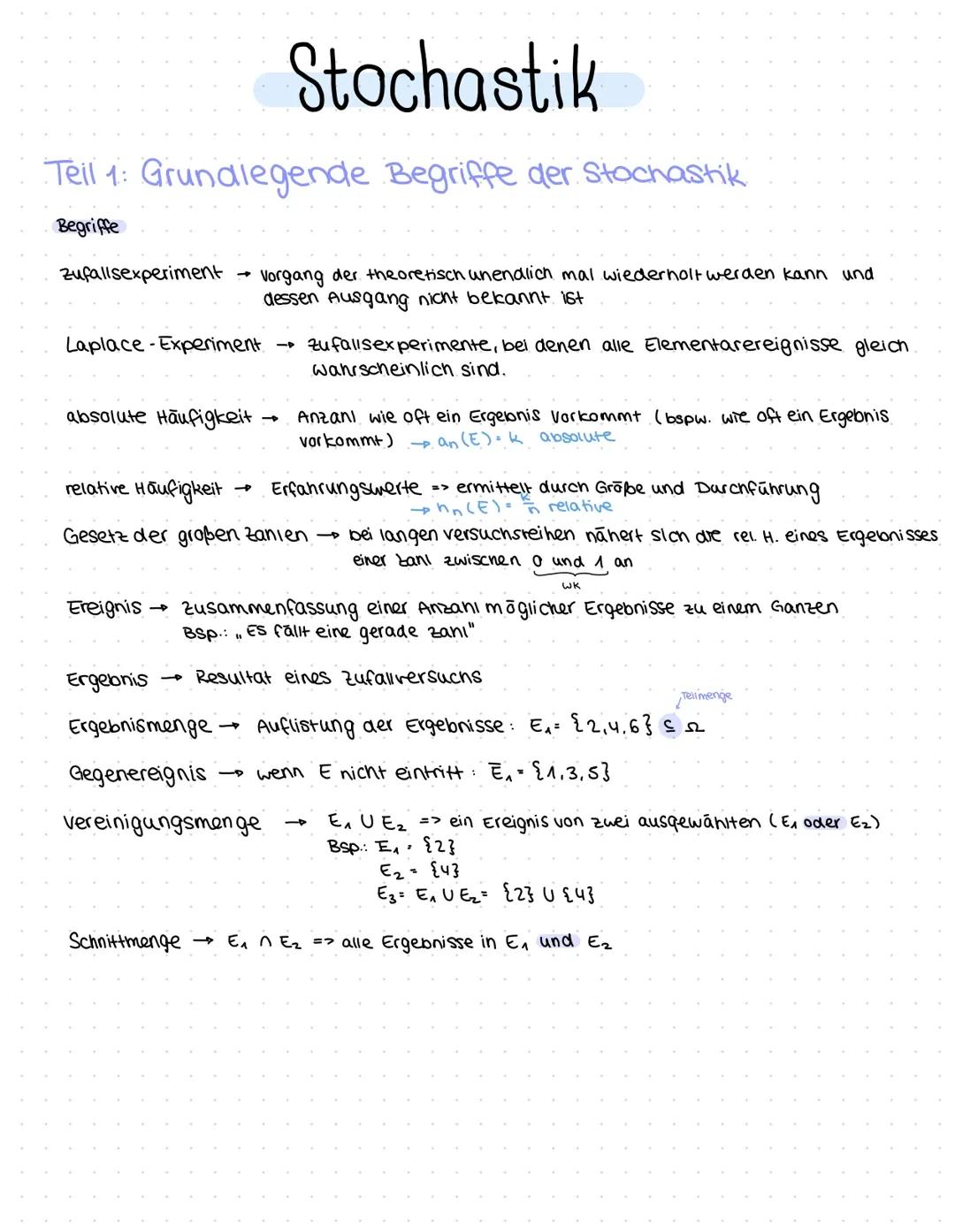 Stochastik
