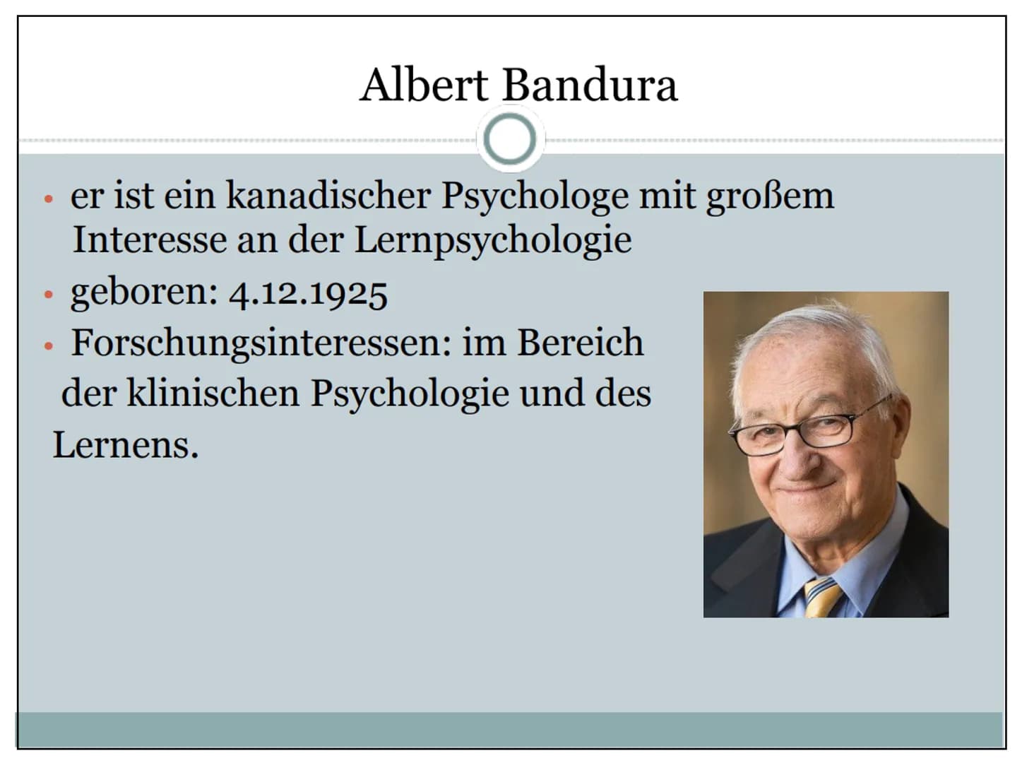 Kognitivismus
O
Die Erforschung der menschlichen Persönlichkeit durch kognitive Theorien
Wieso?
Weshalb?
Warum?
5444
PERSONALITY
? 1.
2.
3.

