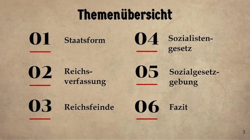 mit Zuckerbrot und Peitsche:
Die Innenpolitik des
Kaiserreiches
Iva Geschichte Q1
21.11.2022
DEE
1 Deutschlands Jukunft.
DED
Rommt es unter 