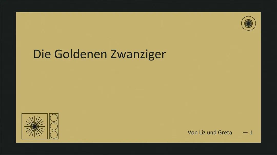 Die Goldenen Zwanziger: Zusammenfassung, Künstler und Frauen der 20er Jahre