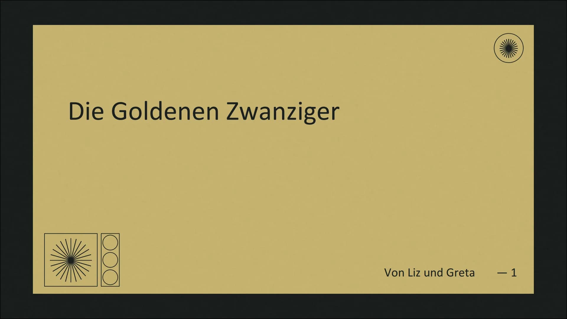 Die Goldenen Zwanziger
Von Liz und Greta
1 Die Goldenen
20er:
Assoziationen
- 2 Inhaltsverzeichnis
Begriffserklärung
Politik/Wirtschaft
Lebe