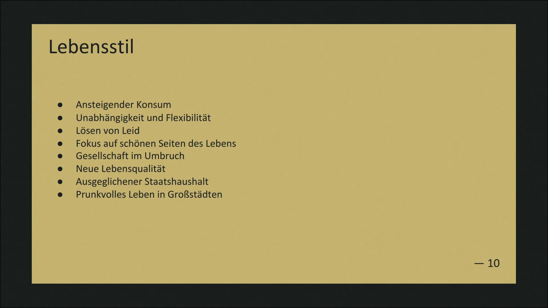 Die Goldenen Zwanziger
Von Liz und Greta
1 Die Goldenen
20er:
Assoziationen
- 2 Inhaltsverzeichnis
Begriffserklärung
Politik/Wirtschaft
Lebe