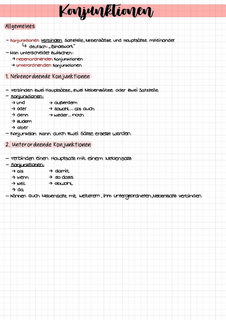 Know Konjunktionen thumbnail