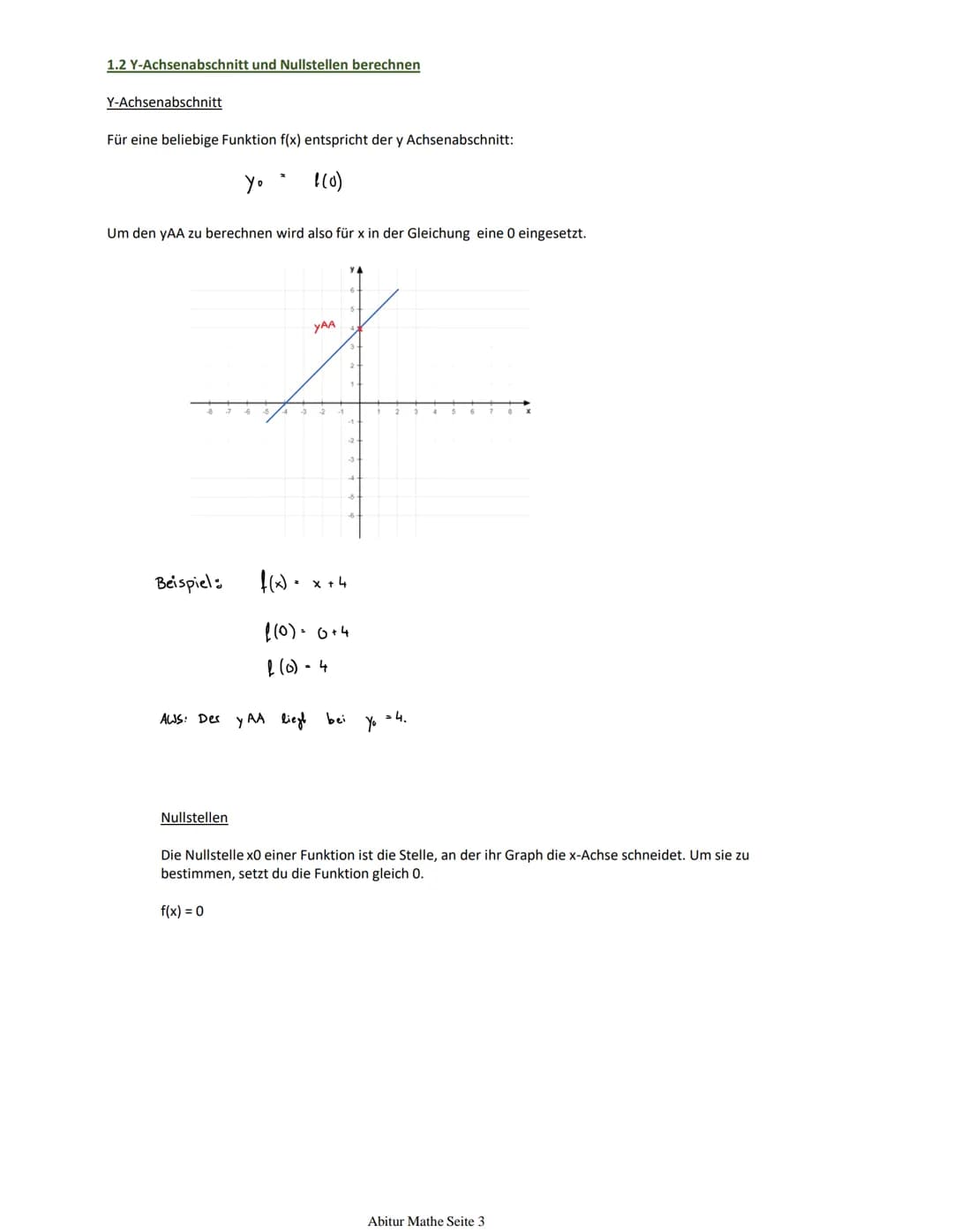 Lernplan Mathematik (mündlich P4)
Freitag, 1. April 2022 10:26
✓
- Schnittpunkte berechnen ✓
Analysis
YAA, Nullstellen ✓
Extremstellen ✓
Wen