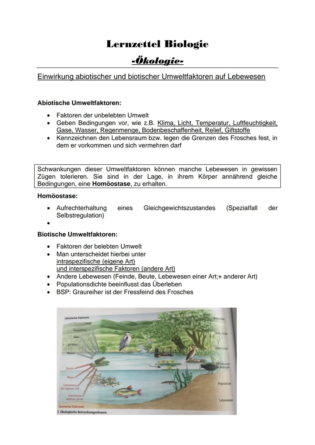 
<h2 id="einwirkungabiotischerundbiotischerumweltfaktorenauflebewesen">Einwirkung abiotischer und biotischer Umweltfaktoren auf Lebewesen</h