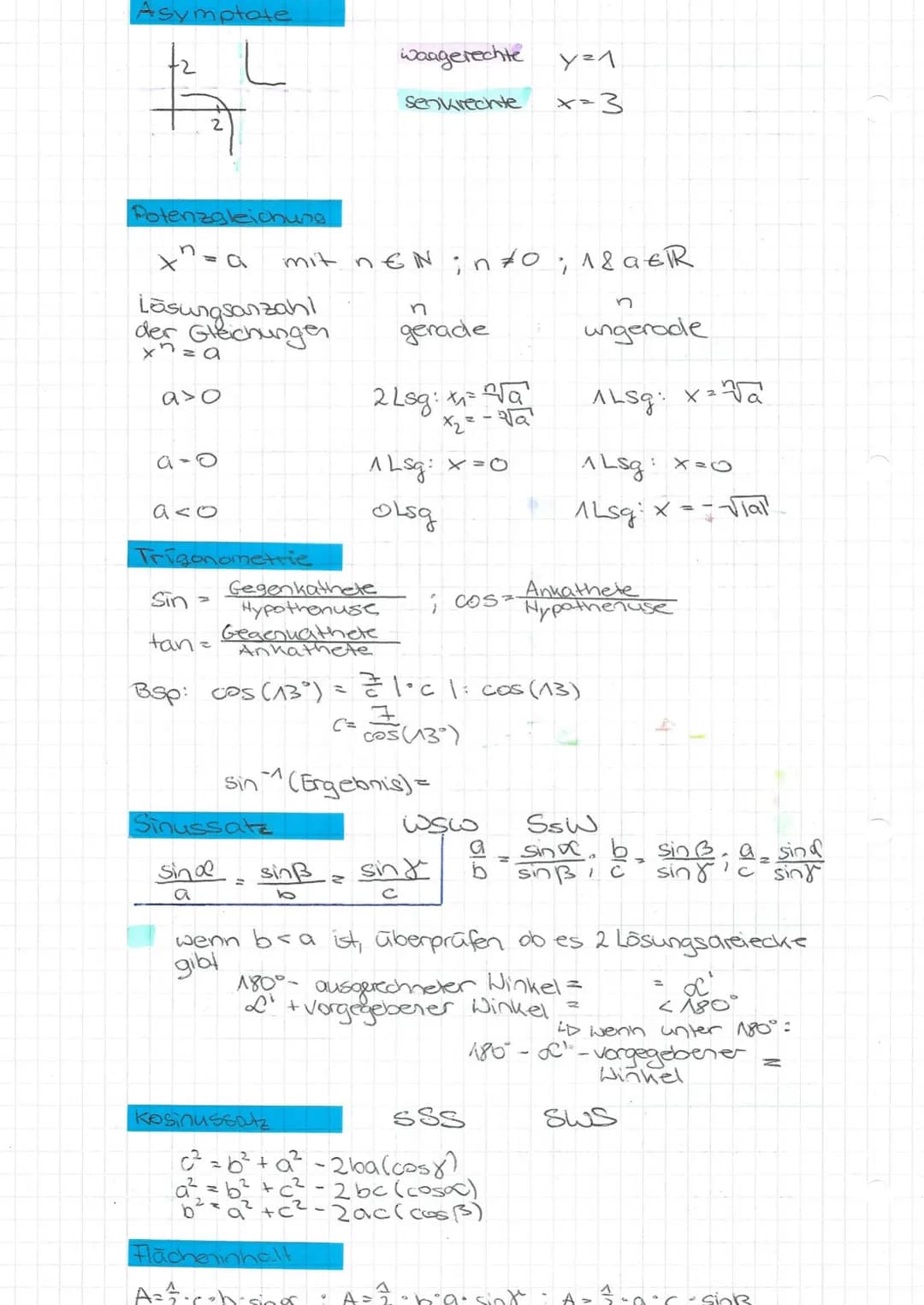 Mathe
Potenzieren
Multiplikation
gleiche Basis:
ama = a
imtn
gleicher Exponent
ambm (a-b)m
Potenzfunktionen
allgemeine Formel
10. klasse Wie