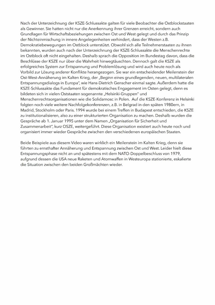 HISTORISCHE EINORDNUNG
E
NATO Warsaw
1949 1955
1952
10
1955 1956
R
Kalter Krieg (Ost-West-Konflikt)
Kuba-Krise 1962
Entspannungsphase in den