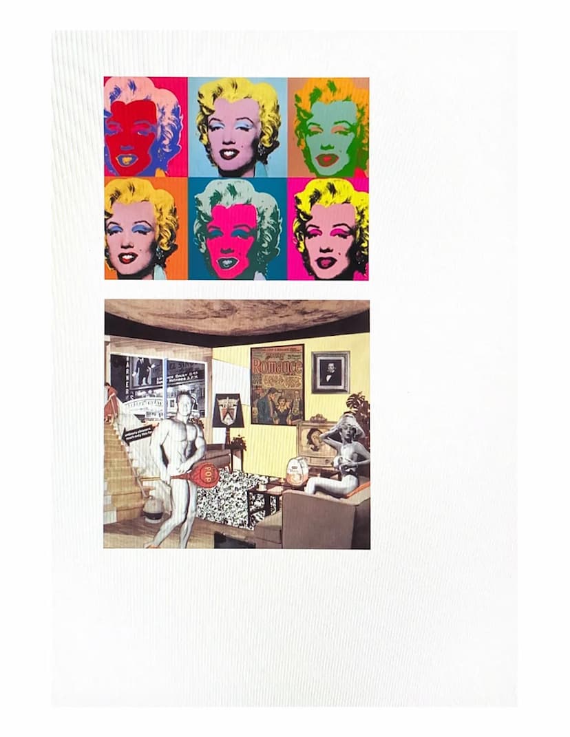 Mas
Pop-Art
Zeitliche Einordnung: Ab Mitte 1950 er Jahre.
Themen: Alltagsgegenstände, Konsumgegenstände,
Massenwaren und Markenzeichen aus W
