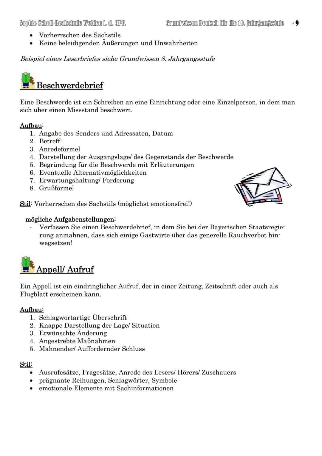 Sophie-Scholl-Realschule Weiden i. d. OPF.
Einleitung
. Titel des Textes
●
D) Grundwissen Aufsatz
Textgebundener Aufsatz
Der Textgebundene A