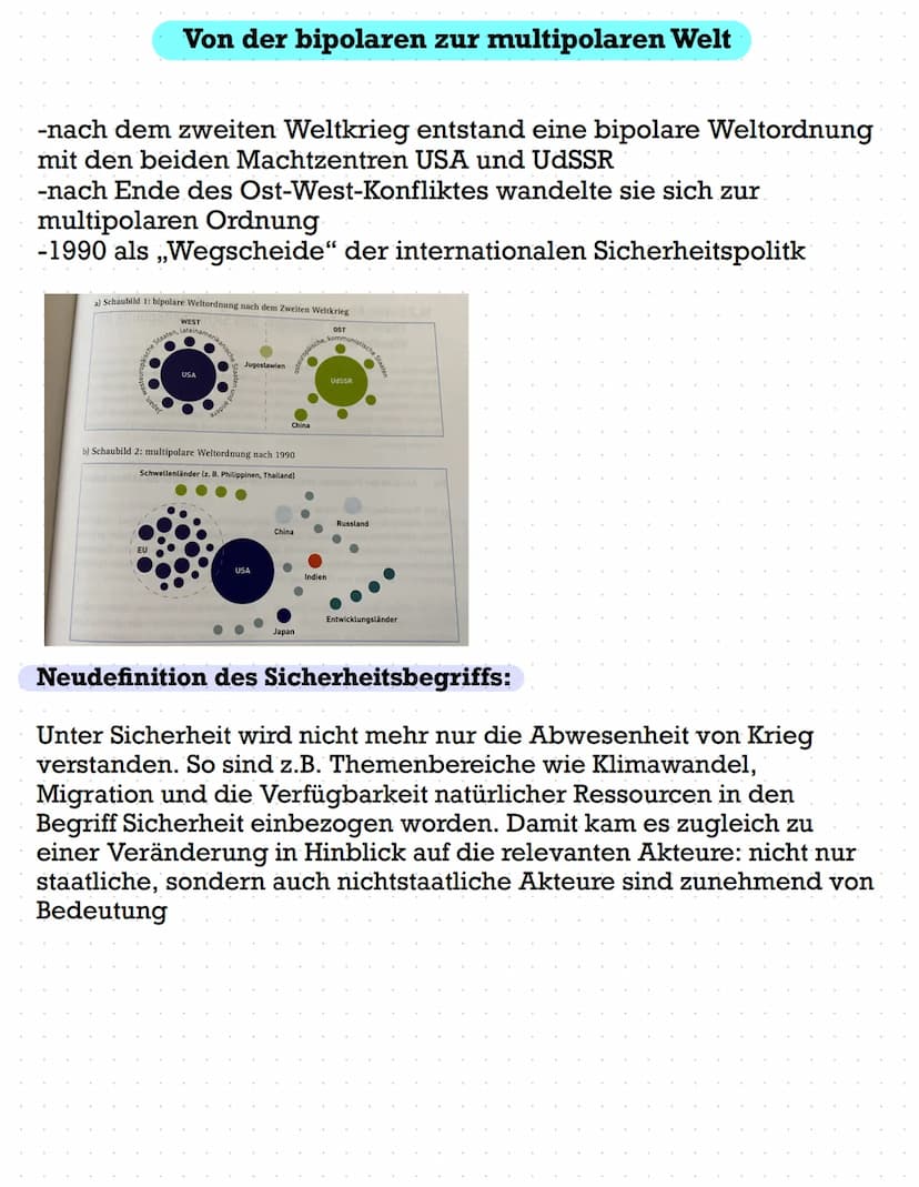 Alte und neue Kriegsursachen
Alte Kriegsursachen:
-Territorialansprüche
-Herrschaftssicherung
~Furcht vor Bedrohung von außen
-Herrschaftsin