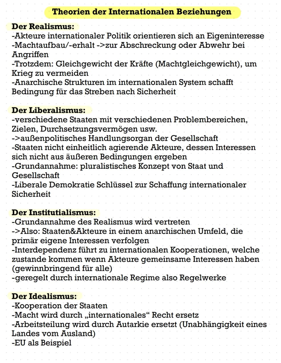 Alte und neue Kriegsursachen
Alte Kriegsursachen:
-Territorialansprüche
-Herrschaftssicherung
~Furcht vor Bedrohung von außen
-Herrschaftsin