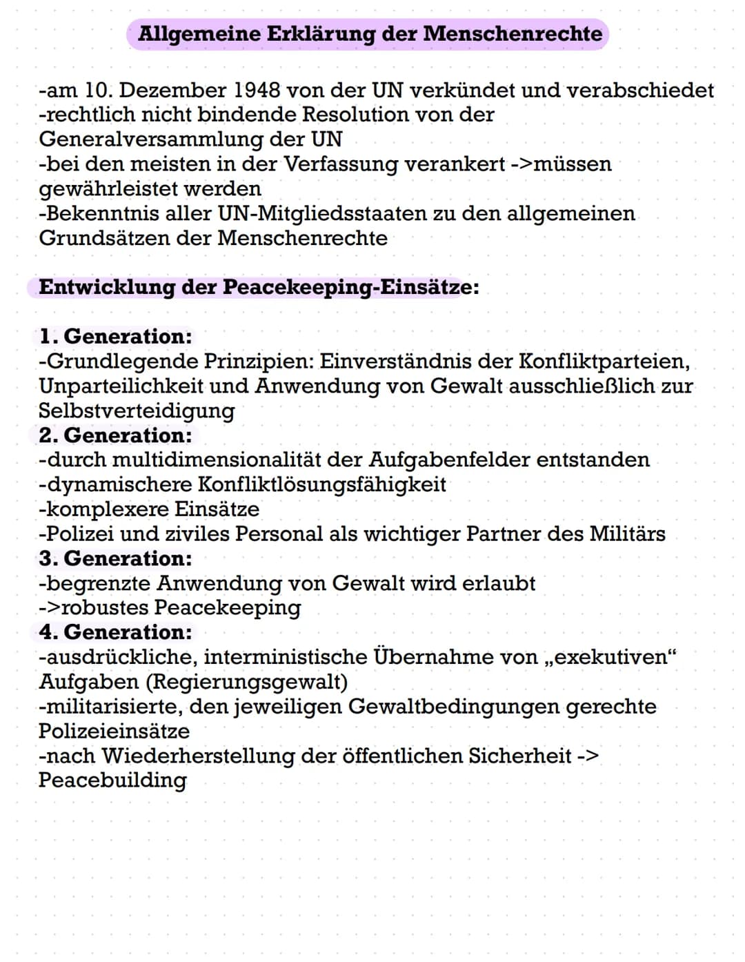 Alte und neue Kriegsursachen
Alte Kriegsursachen:
-Territorialansprüche
-Herrschaftssicherung
~Furcht vor Bedrohung von außen
-Herrschaftsin