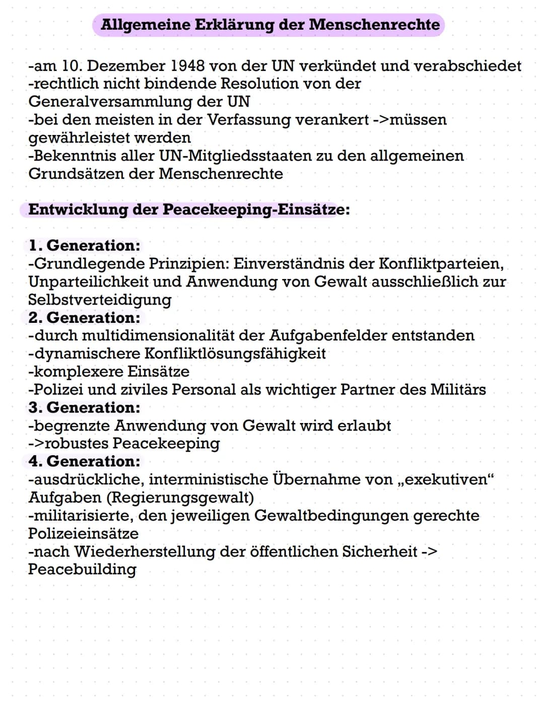 Alte und neue Kriegsursachen
Alte Kriegsursachen:
-Territorialansprüche
-Herrschaftssicherung
~Furcht vor Bedrohung von außen
-Herrschaftsin