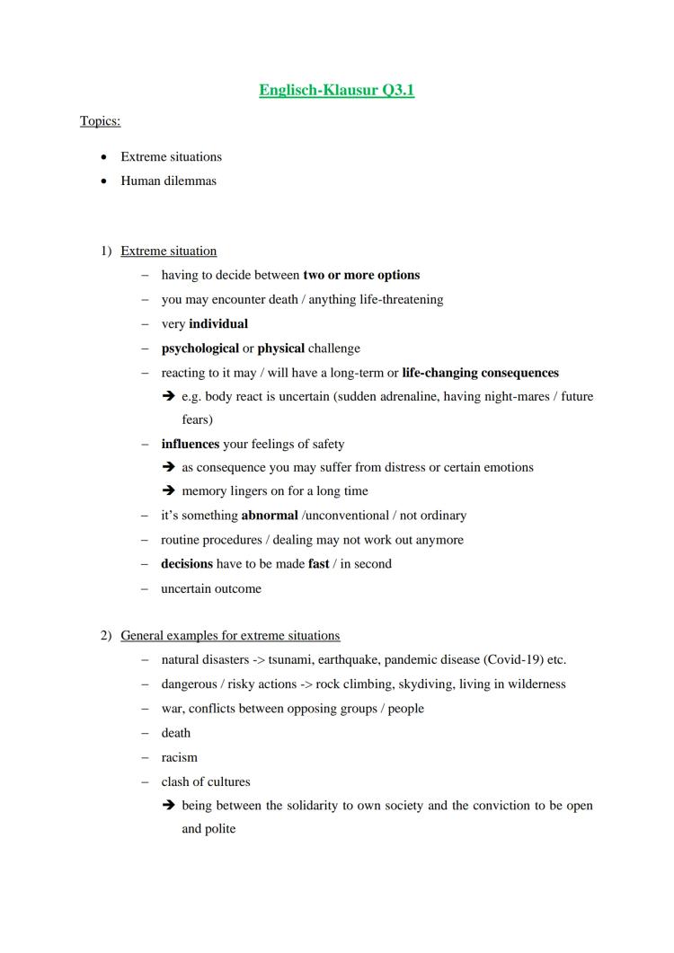 Know Extreme situations / human dilemmas thumbnail