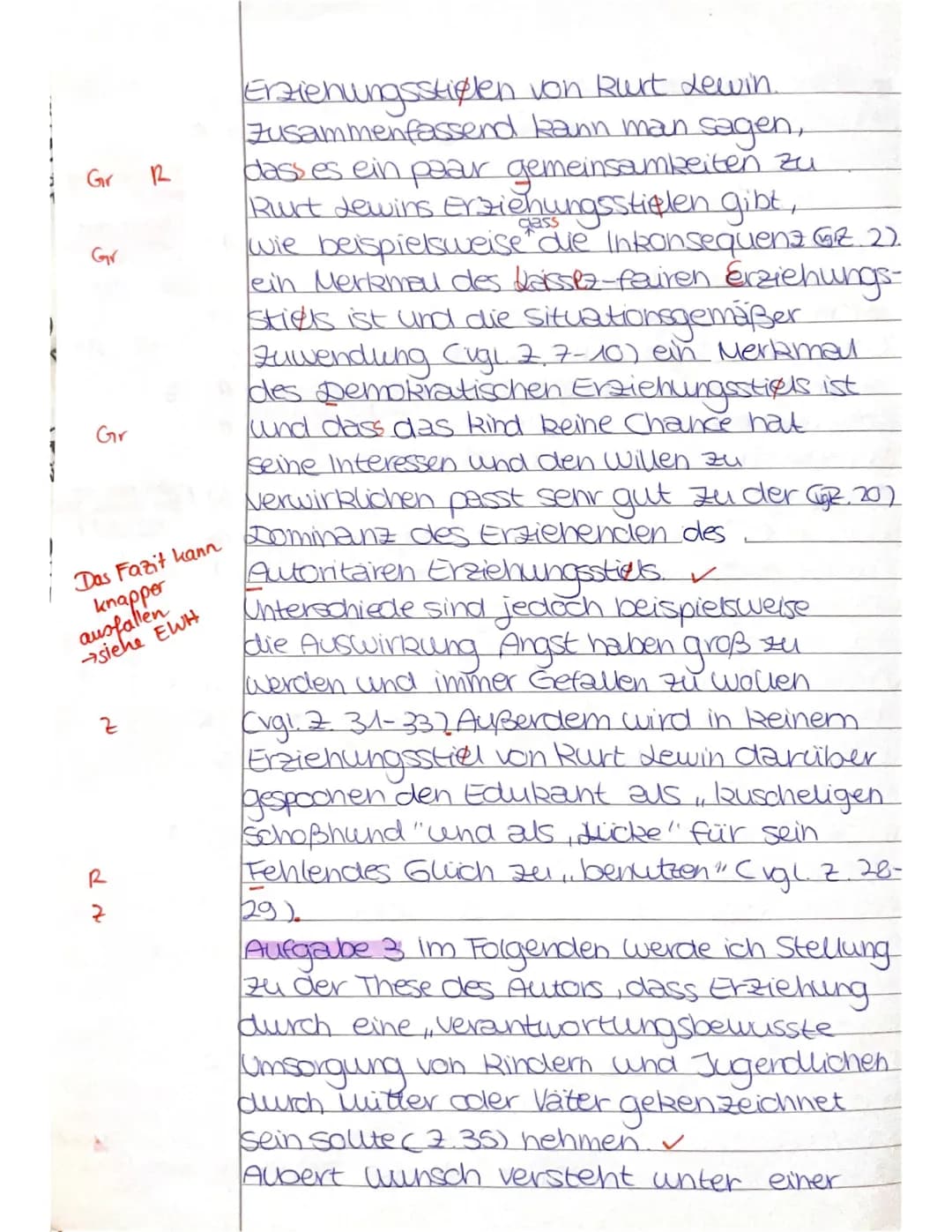 ne:
PA EF GK 1 (Petj)
1.3
altliche Leistung:
r Schüler/ die Schülerin.
formullert eine aufgabenbezogene Einleitung: Titel, Autor, Textsorte,