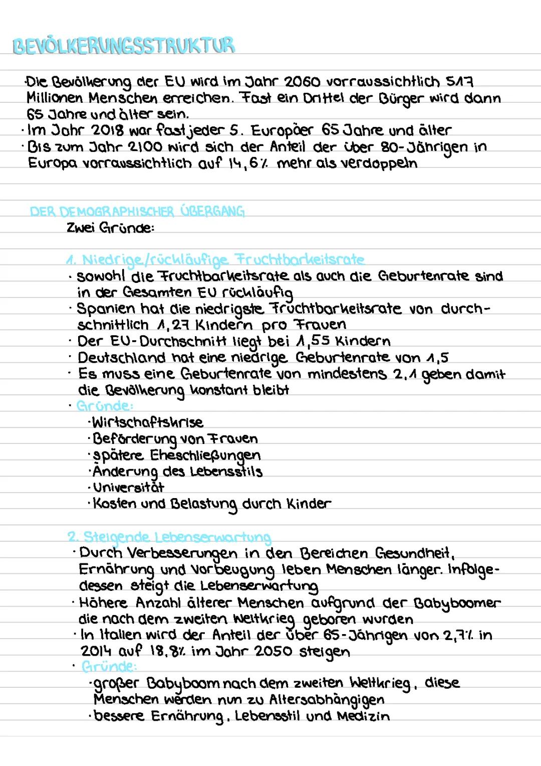 Der Demographische Übergang