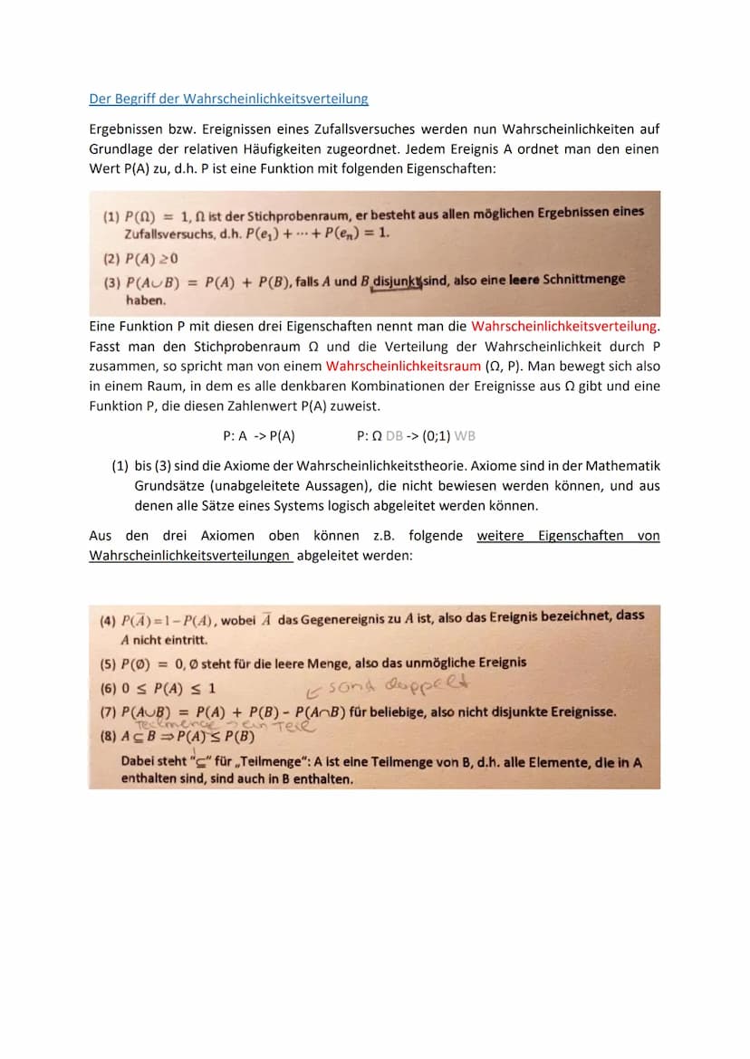 2. Grundlagen der Wahrscheinlichkeitsrechnung
2.1 Fachbegriffe
Zufallsexperiment: mehrere Ergebnisse (Ausgänge) möglich, kann unter gleichen