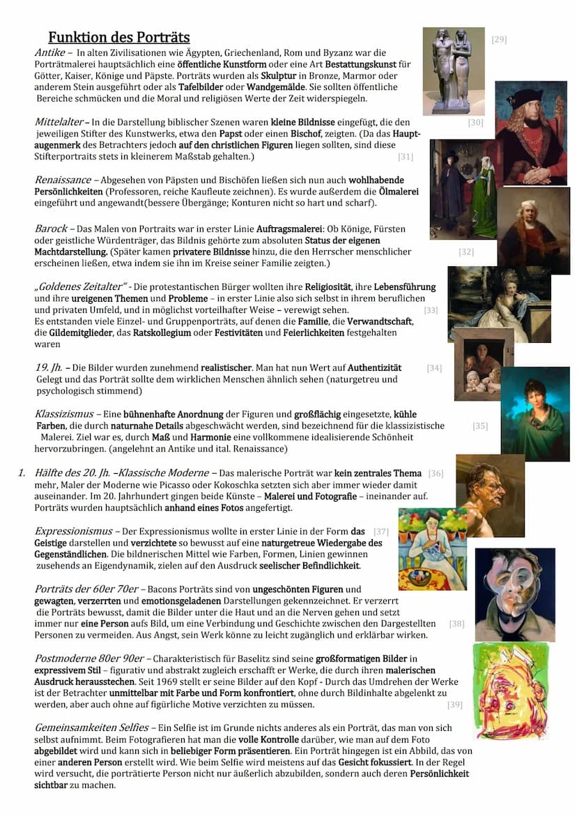PORTRÄT-DARSTELLUNG
[4]
Definition
Die künstlerische Darrstellung eines bestimmten Menschen nennt man Porträt
(lat. protrahere = hervorziehe