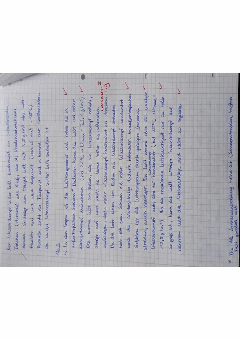 Volle Punktzahl gibt es nur bei Verwendung von Fachbegriffen!
1a. Nenne die zwei Hauptbestandteile der bodennahen Atmosphäre.
1b. Nenne zwei
